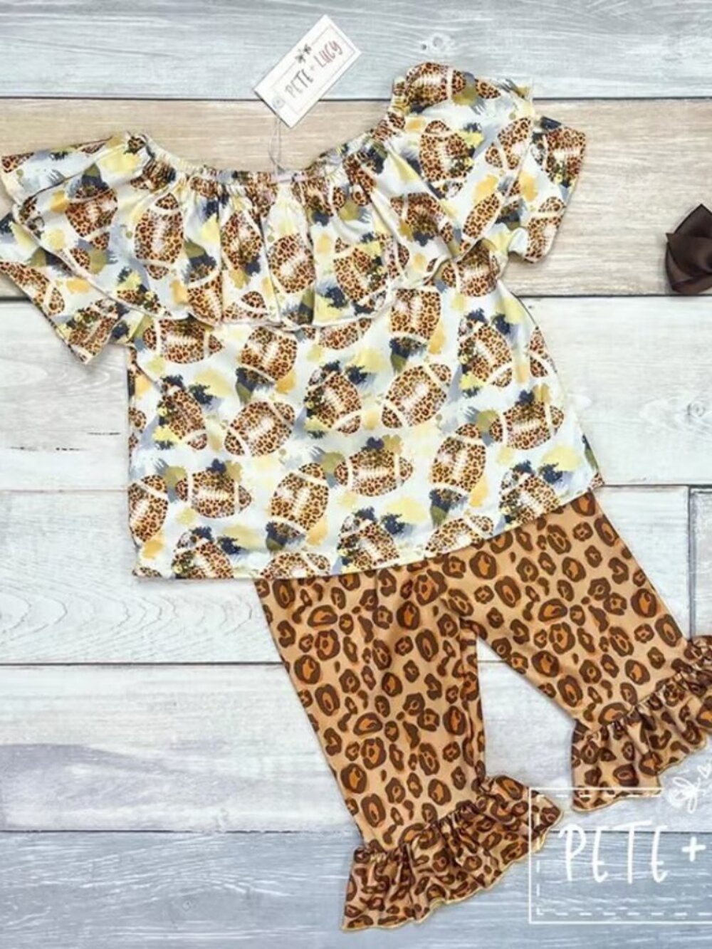 Football Safari Capri Set